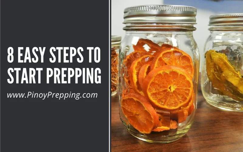 Eight Easy Steps to Start Prepping